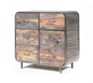 Brooklyn Finest Industrial 6 Drawer Chest